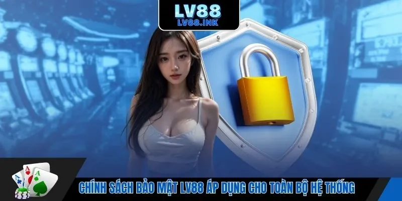 Chính sách bảo mật LV88 áp dụng cho toàn bộ hệ thống