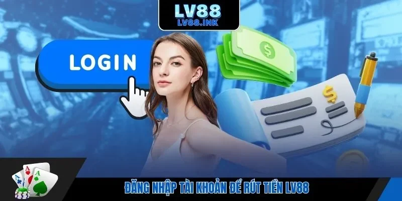 Đăng nhập tài khoản để rút tiền Lv88