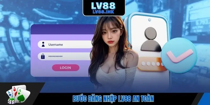 Bước đăng nhập Lv88 an toàn